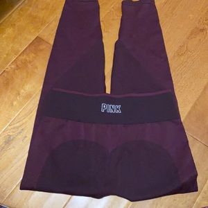 Large purple Victoria secret seamless leggings